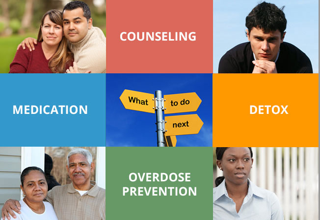 COUNSELING, DETOX, MEDICATION, OVERDOSE PREVENTION